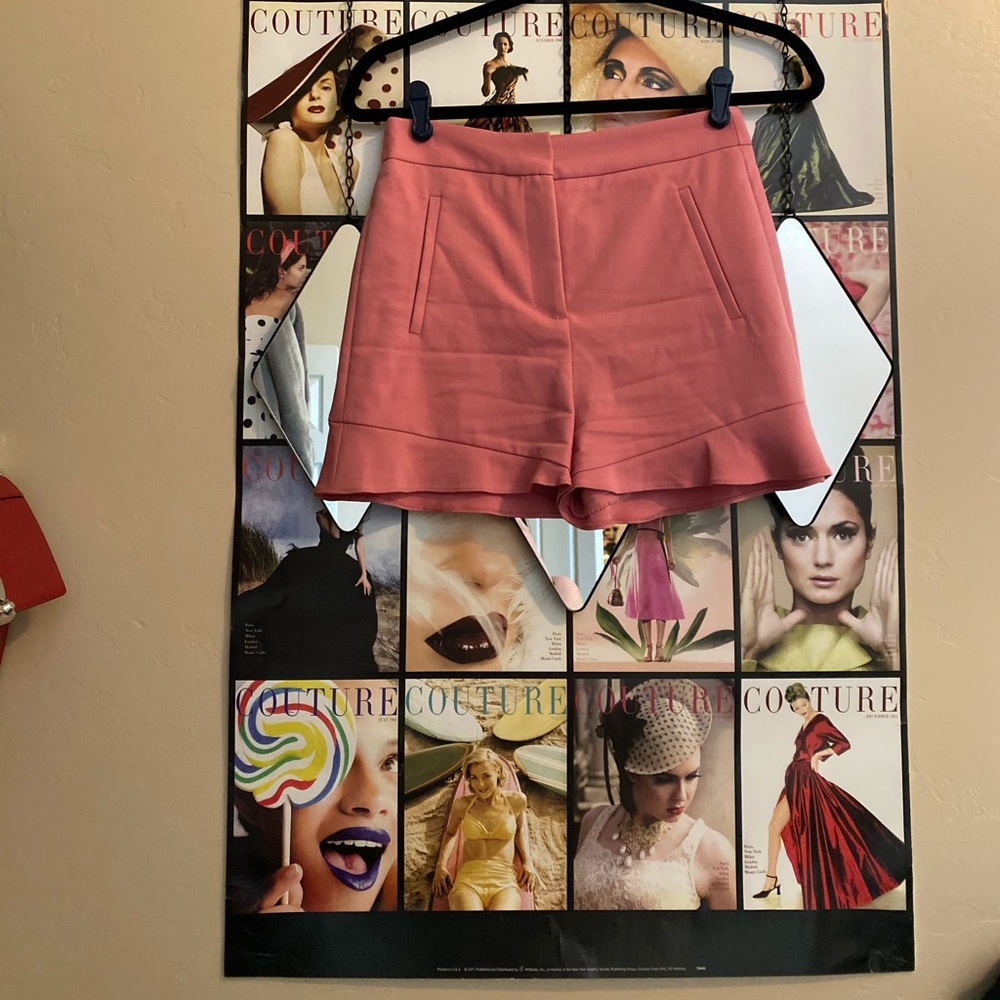 Pink Zara shorts